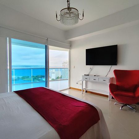 Apartamento De Lujo Con Vista Al Mar - Excelente Ubicacion Cartagena Esterno foto