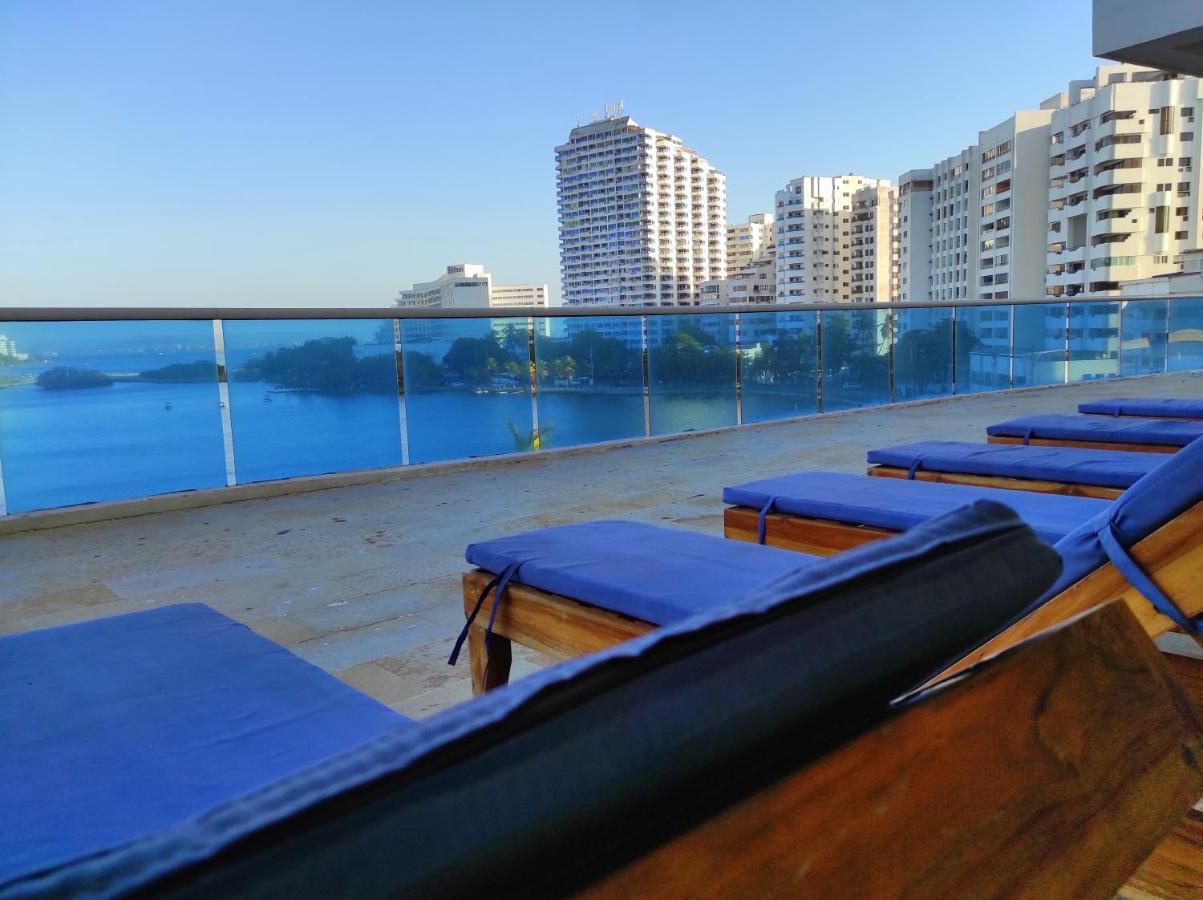 Apartamento De Lujo Con Vista Al Mar - Excelente Ubicacion Cartagena Esterno foto