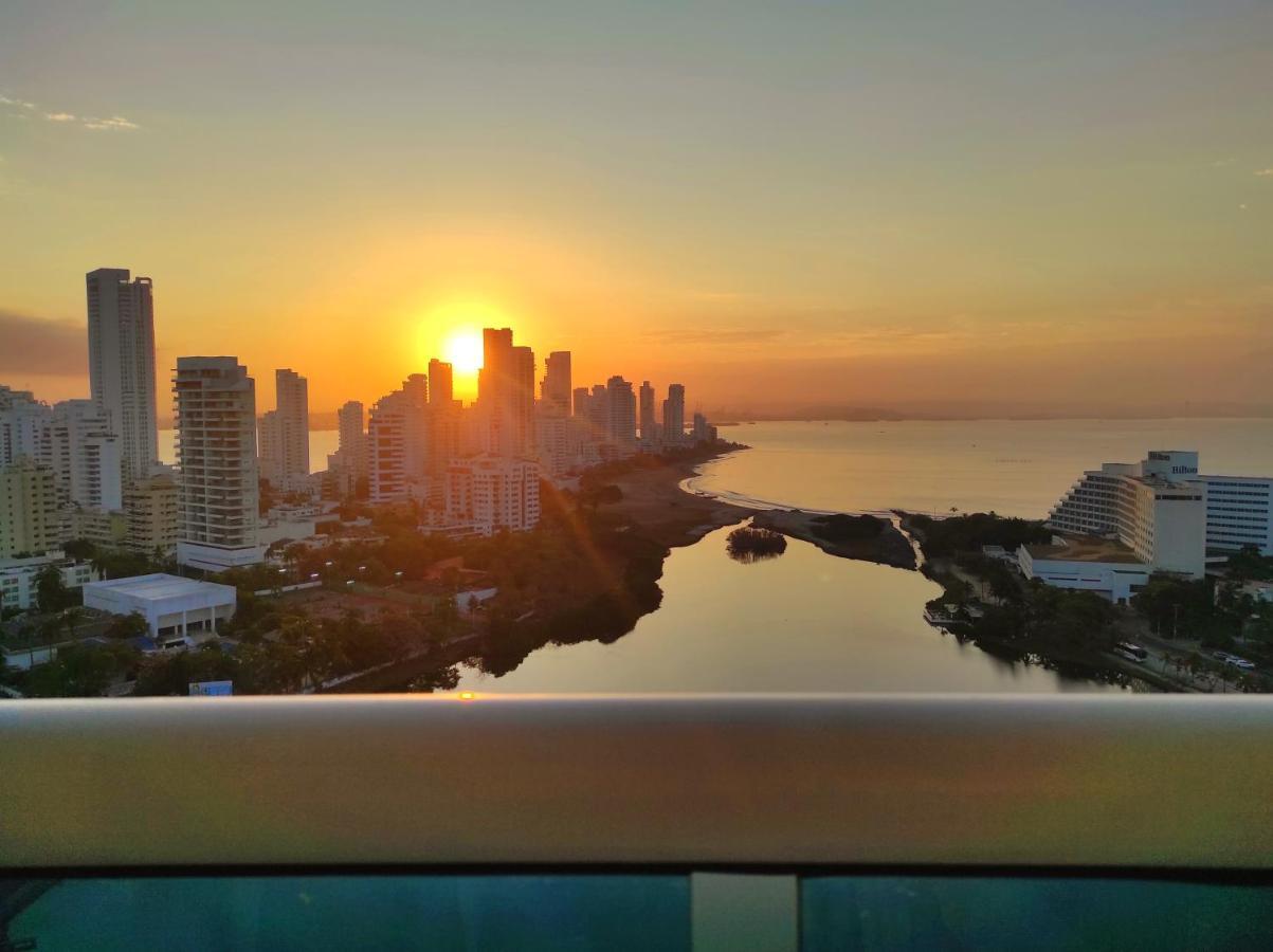 Apartamento De Lujo Con Vista Al Mar - Excelente Ubicacion Cartagena Esterno foto