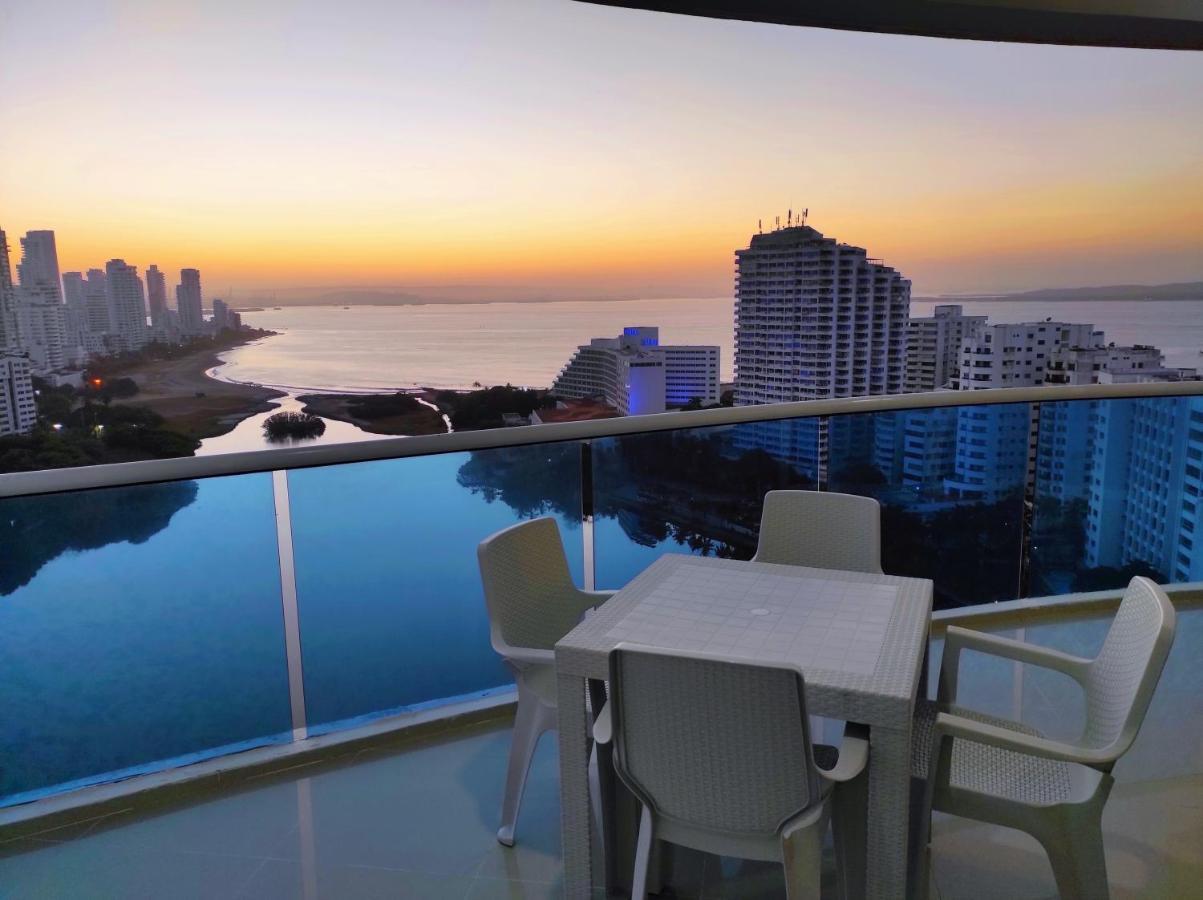 Apartamento De Lujo Con Vista Al Mar - Excelente Ubicacion Cartagena Esterno foto