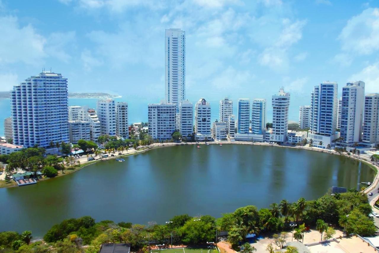 Apartamento De Lujo Con Vista Al Mar - Excelente Ubicacion Cartagena Esterno foto